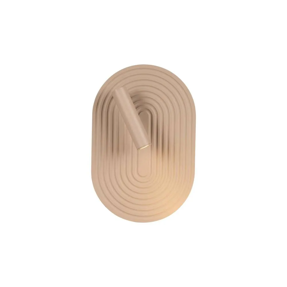 Netlighting Lucide CARMINO Wall light LED 1x14W 2700K Taupe | Essential