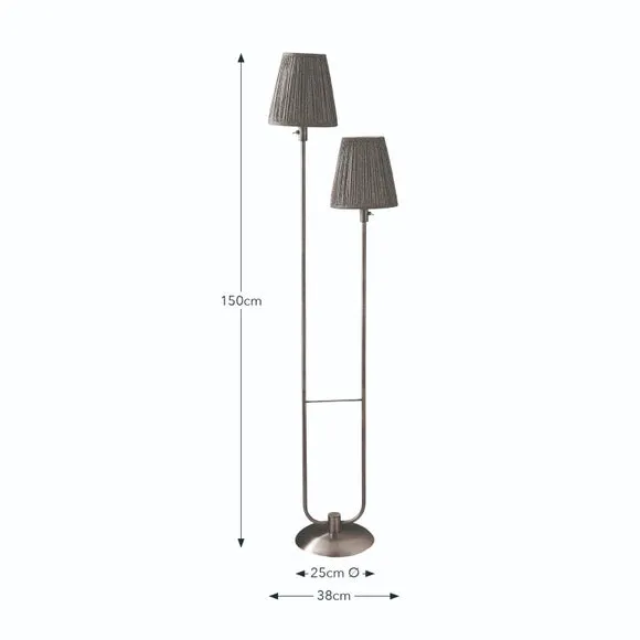 Adie 2 Light Floor Lamp 6