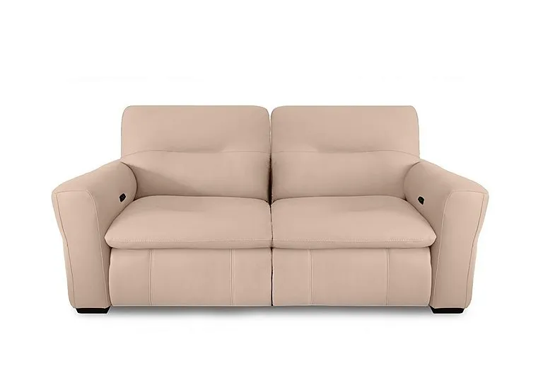 Restore 3 Seater Leather Power Recliner Sofa with Power Headrests