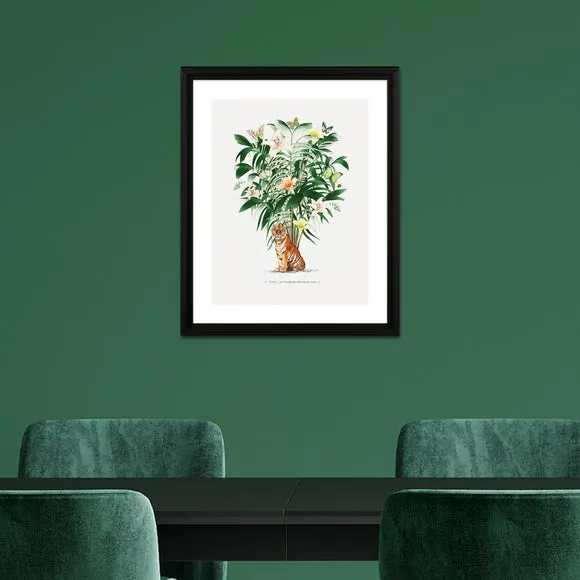 The Art Group Tiger Palm Framed Print