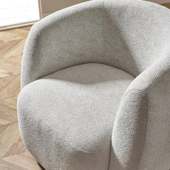 Bowline Chenille Swivel Accent Chair 2