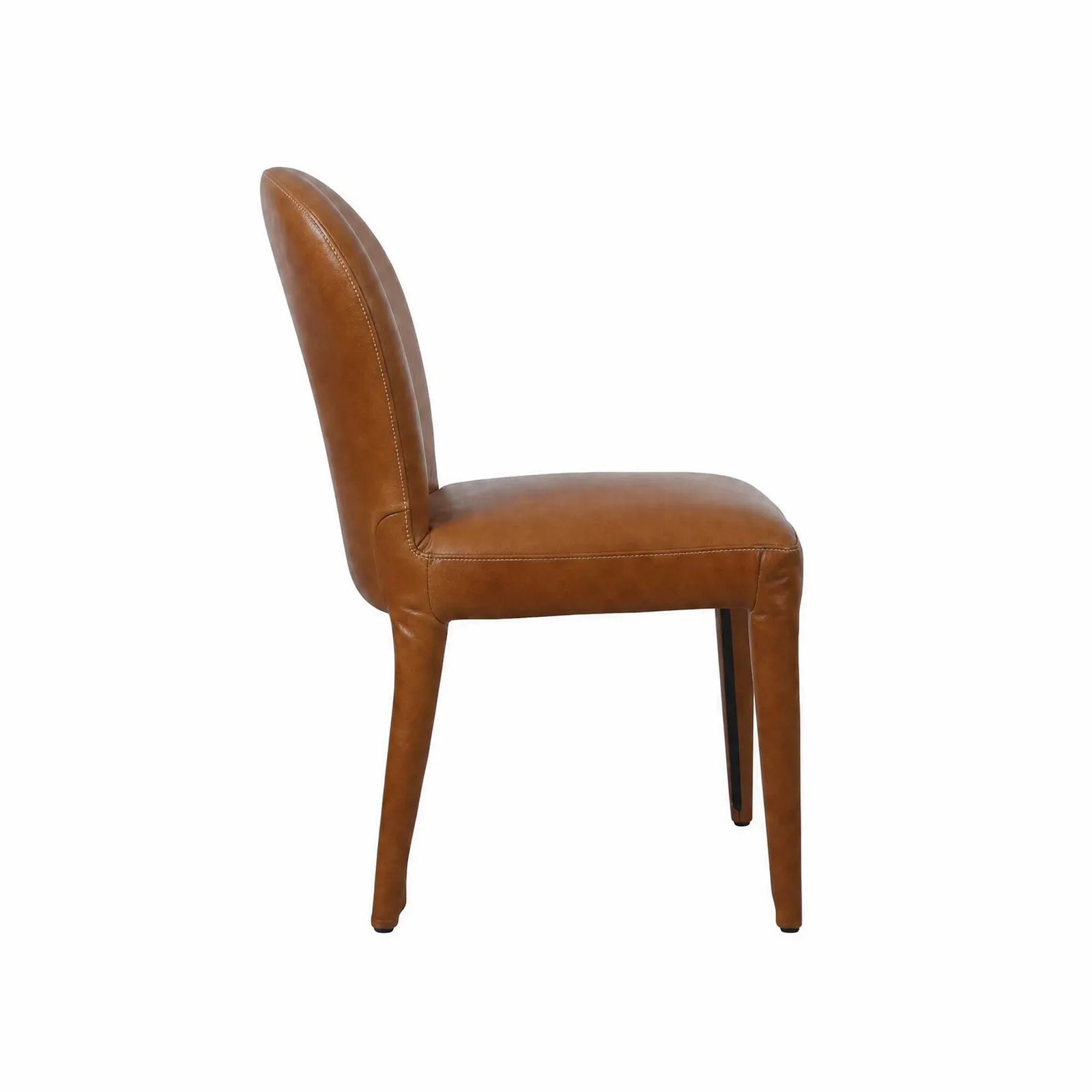 Combe Dining Chair, Brown Leather | Barker & Stonehouse 5