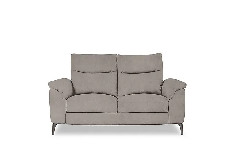 Morgan Fabric 2 Seater Sofa - Opulence Silver
