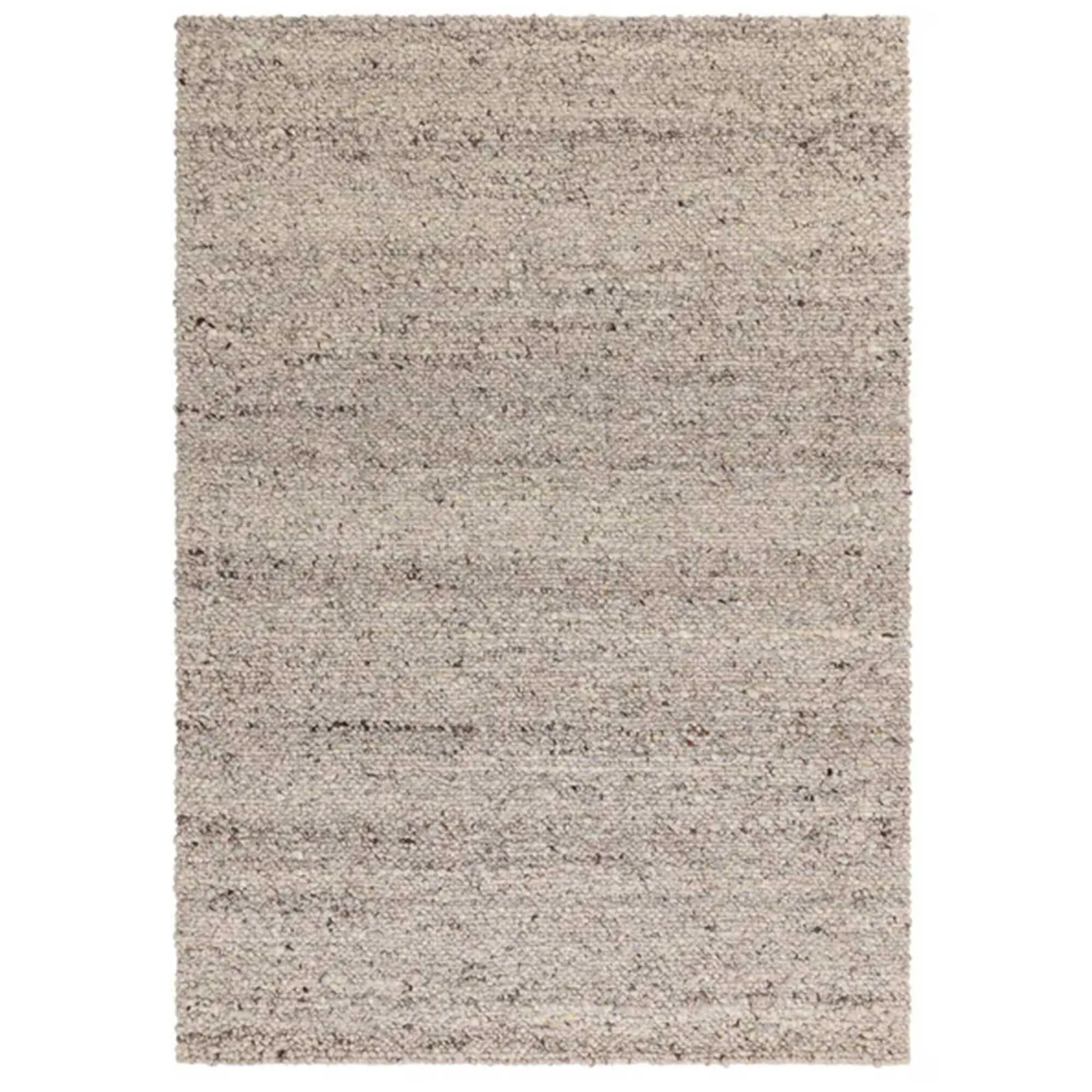 Eder Silver 120X170Cm Rug, Square Wool | Barker & Stonehouse