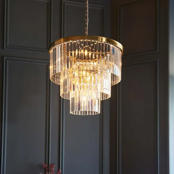 Vogue Corinne 7 Light Adjustable Chandelier 2