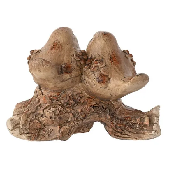 Country Living Wood Effect Birds on a Branch Ornament 4