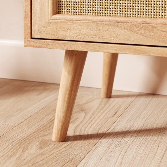 Jordyn 5 Drawer Chest, Mango Wood Effect 5