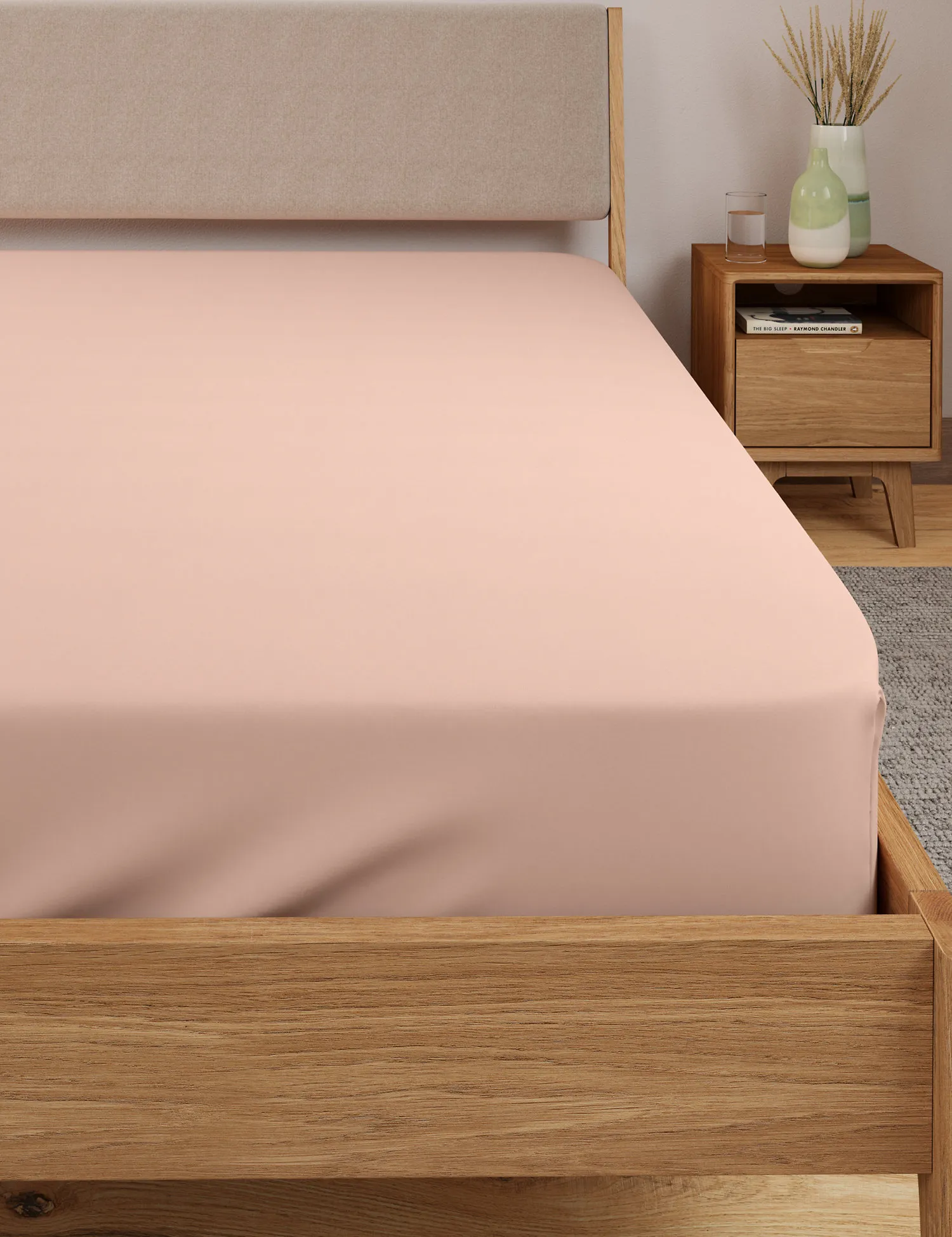 M&S Body Sensor™ Pure Cotton Deep Fitted Sheet