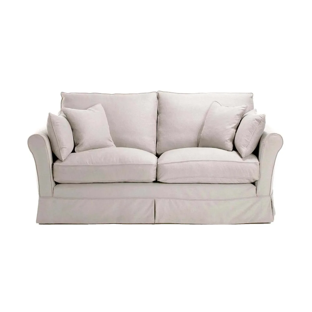 Berkeley Fabric Loose Covers Small Sofa - Barker & Stonehouse