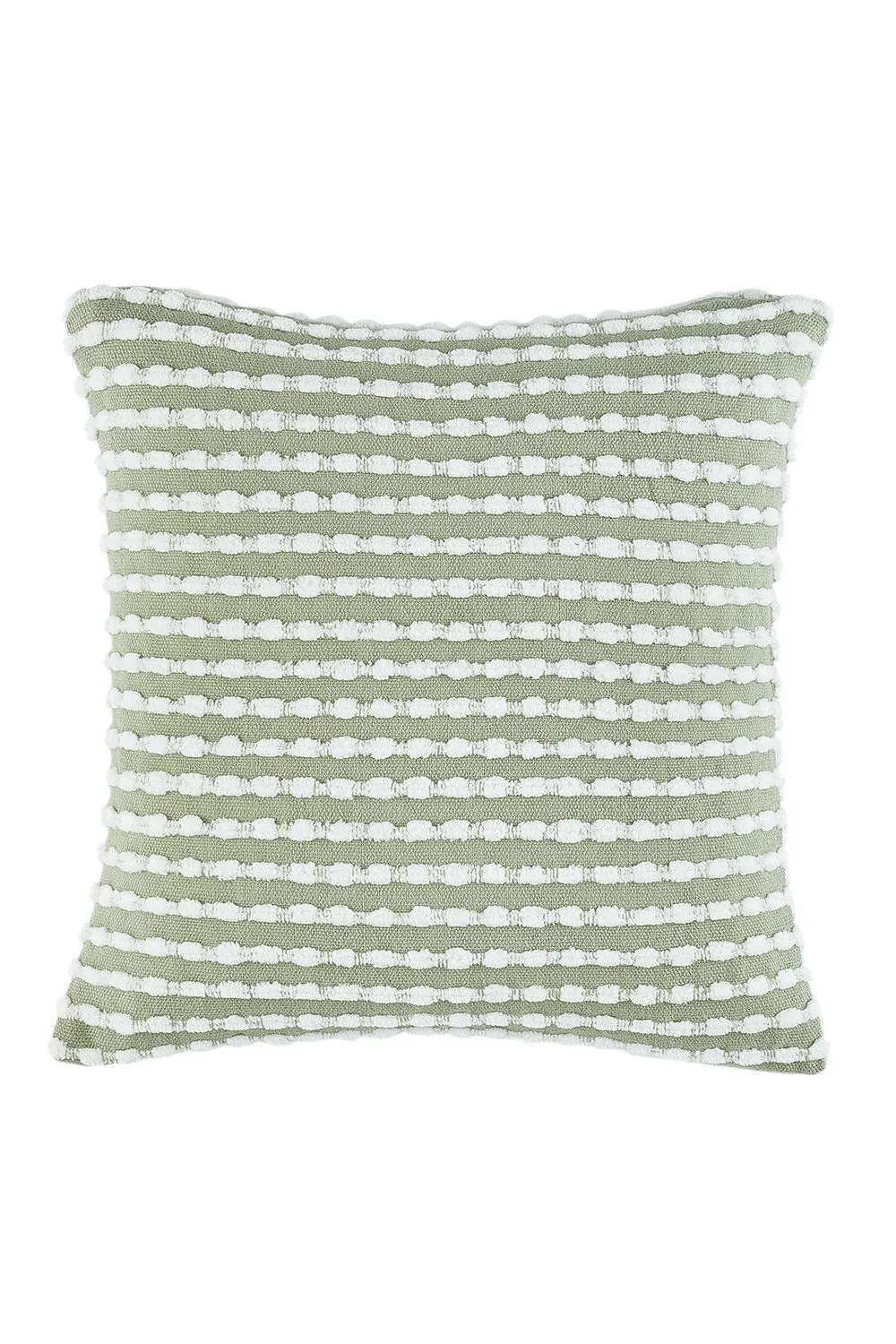 Catherine Lansfield 'Stab Stitch' Cushion in Green 5