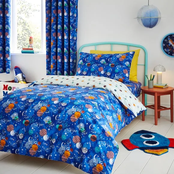 Cosmic Space Duvet Cover and Pillowcase Set 3