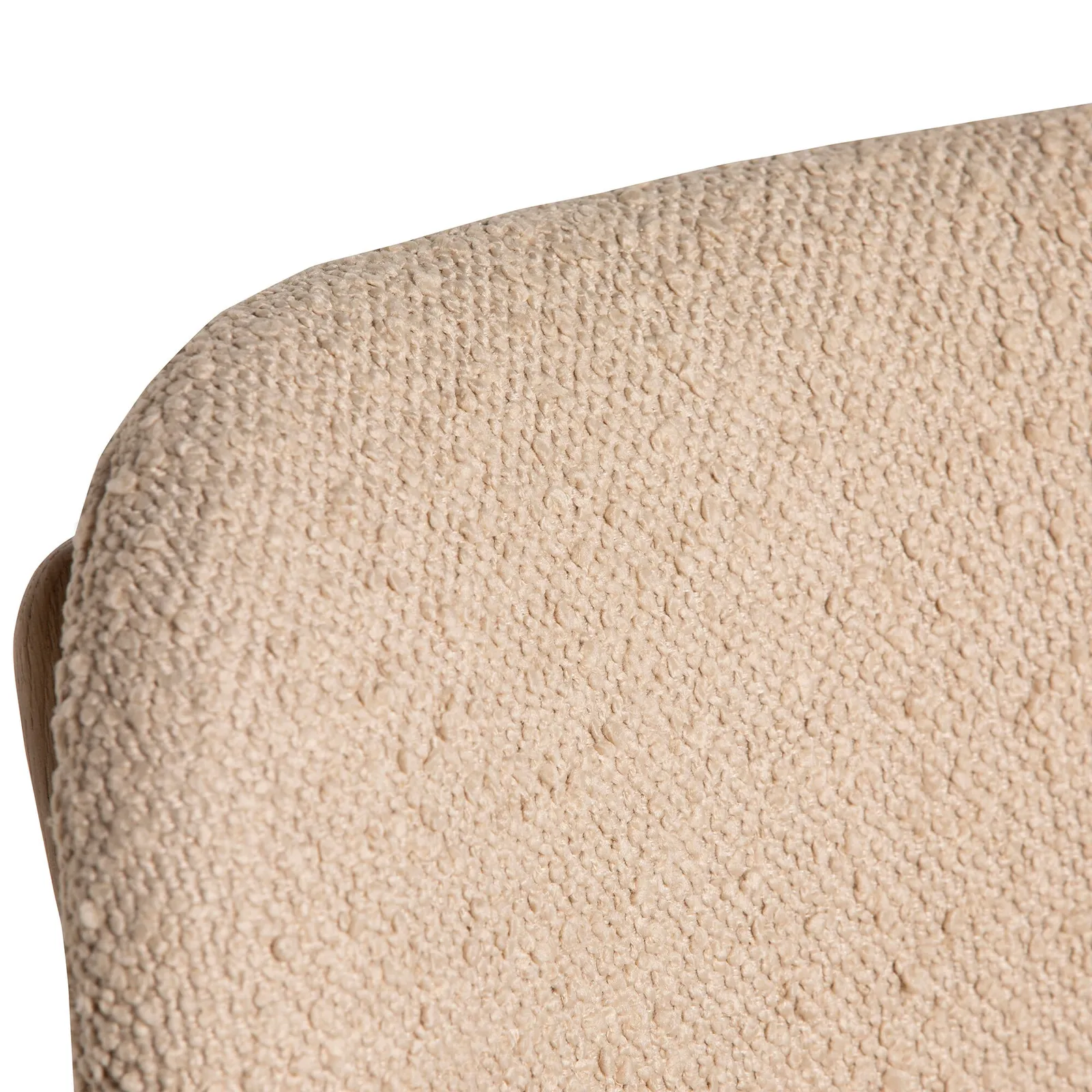 Dove Dining Chair, Neutral Boucle | Barker & Stonehouse 5