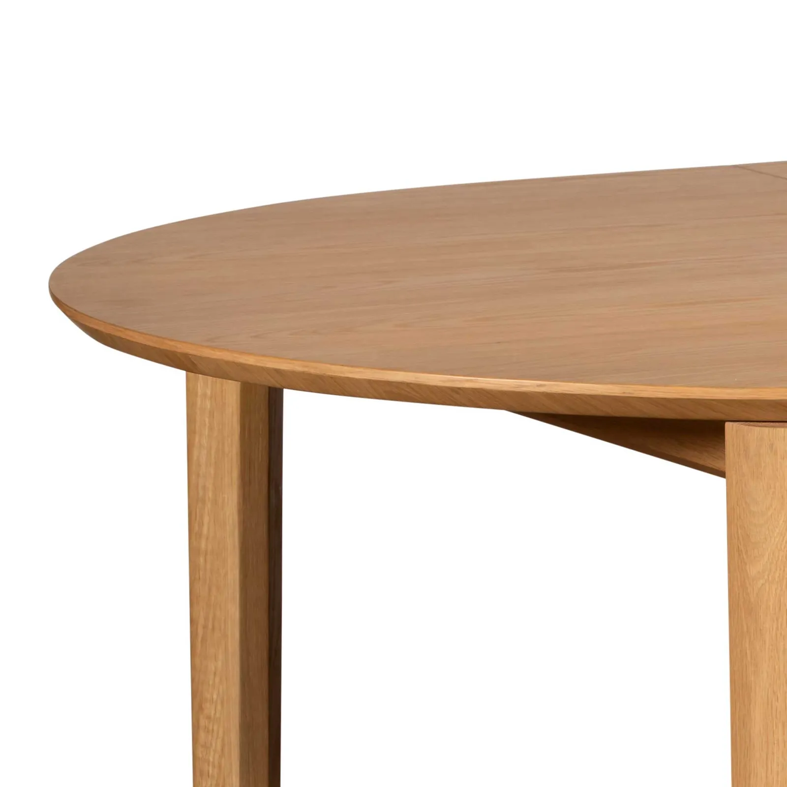 Winchester 135Cm-190Cm Extending Dining Table, Round, Oak Wood | Barker & Stonehouse 2