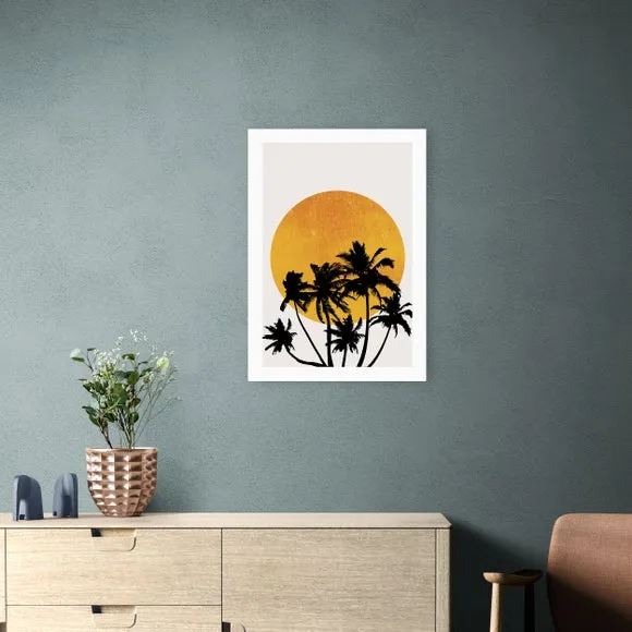 East End Prints Miami Beach Sunset Print by Kubistika 1