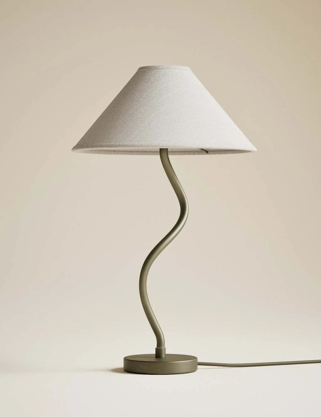 M&S Hallie Table Lamp Cream
