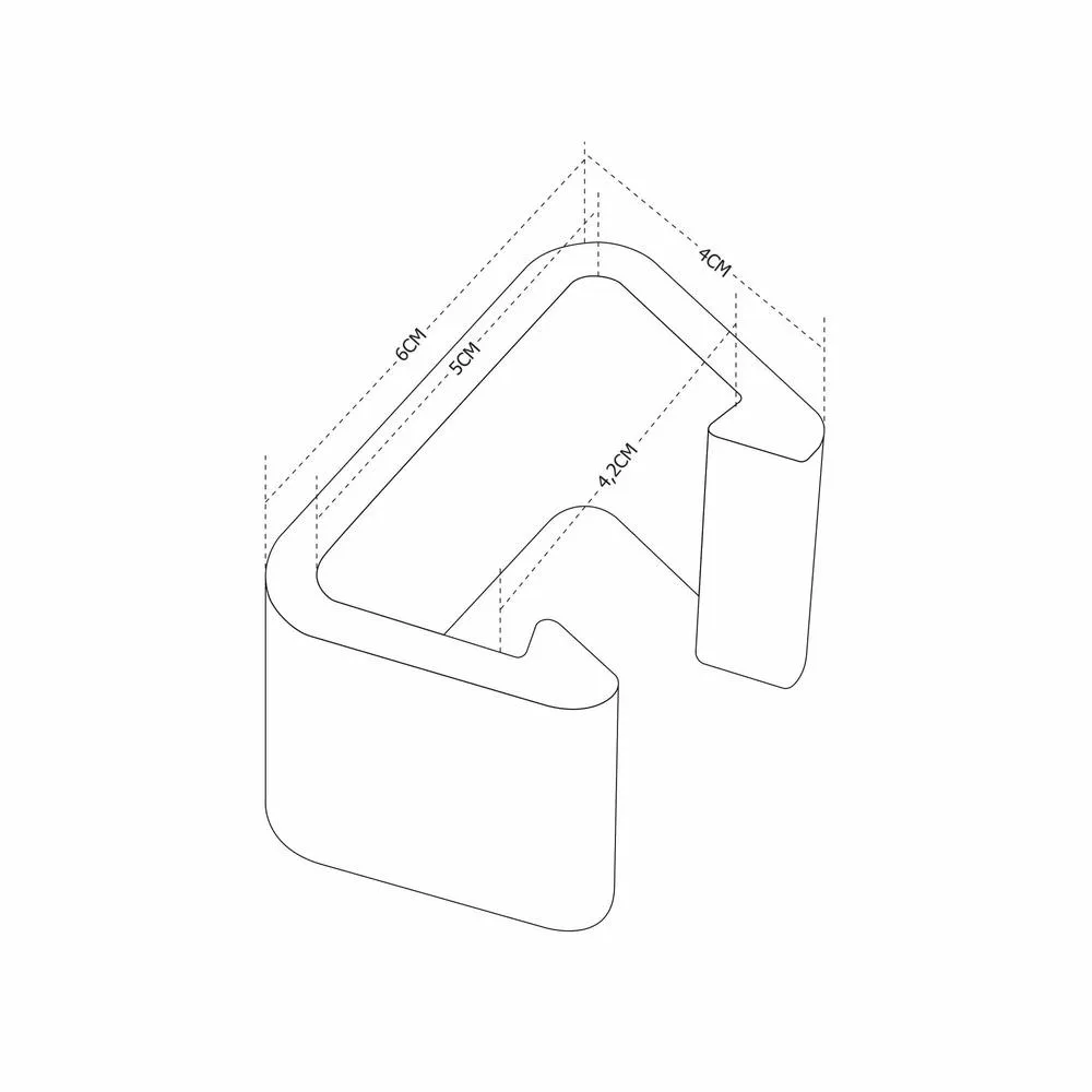 sweeek Set of 6 connectors for garden sofa set in Black 5