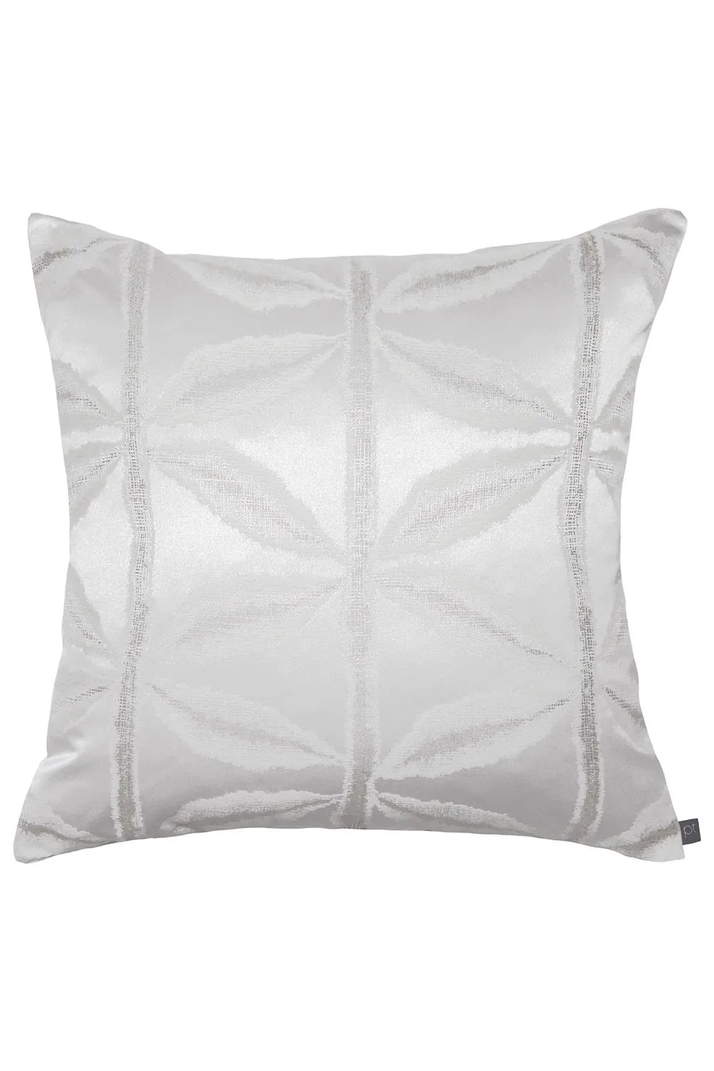 Prestigious Textiles Palm Jacquard Cushion in Silver