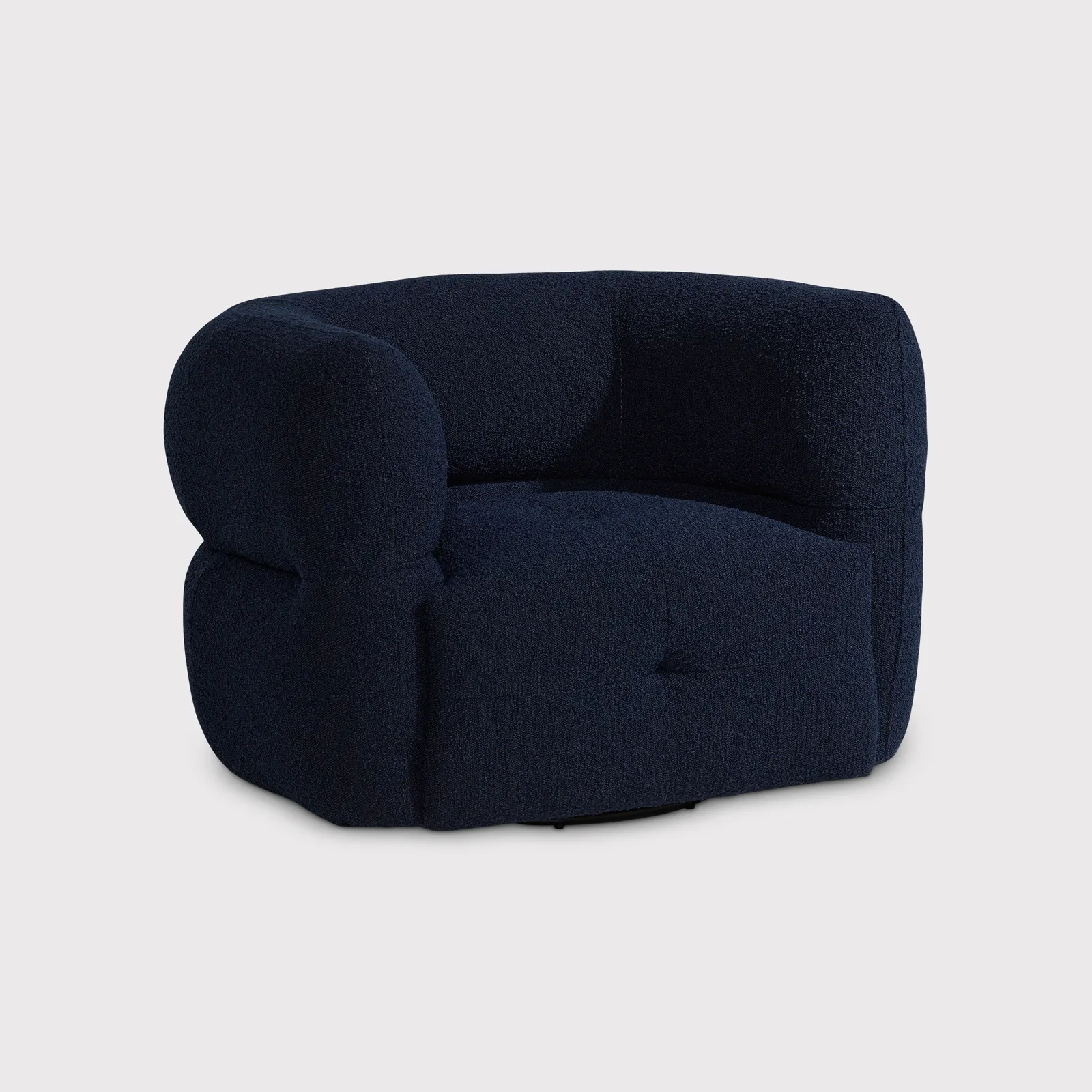 Enid Swivel Armchair, Blue | Barker & Stonehouse