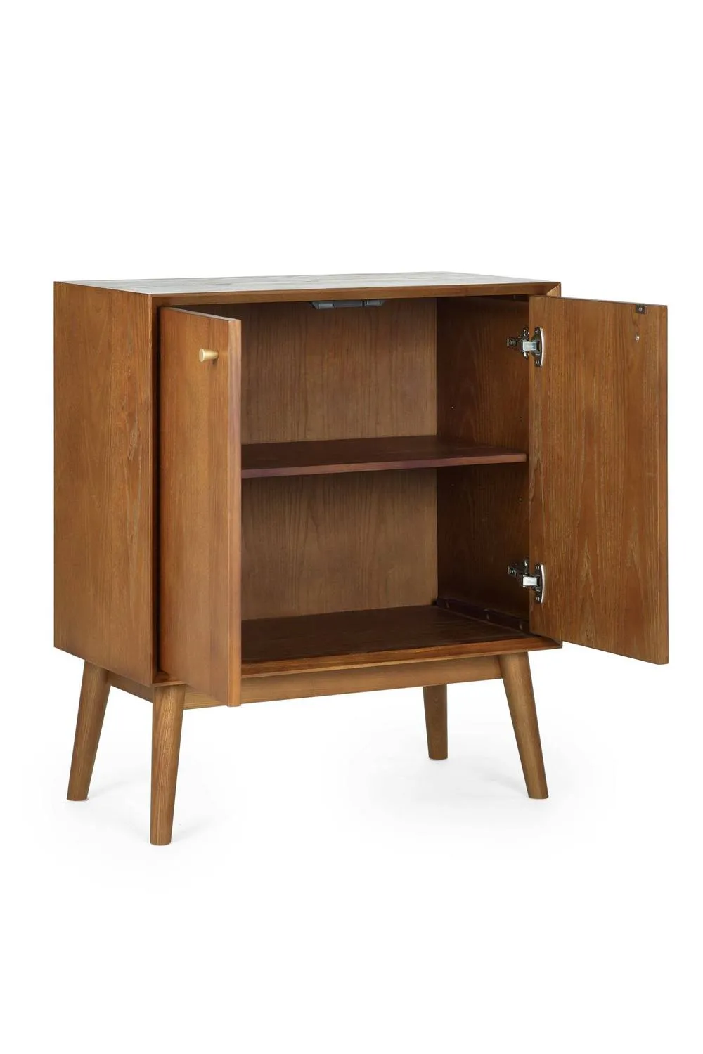 Julian Bowen Lowry Compact 2 Door Sideboard in Tan 3