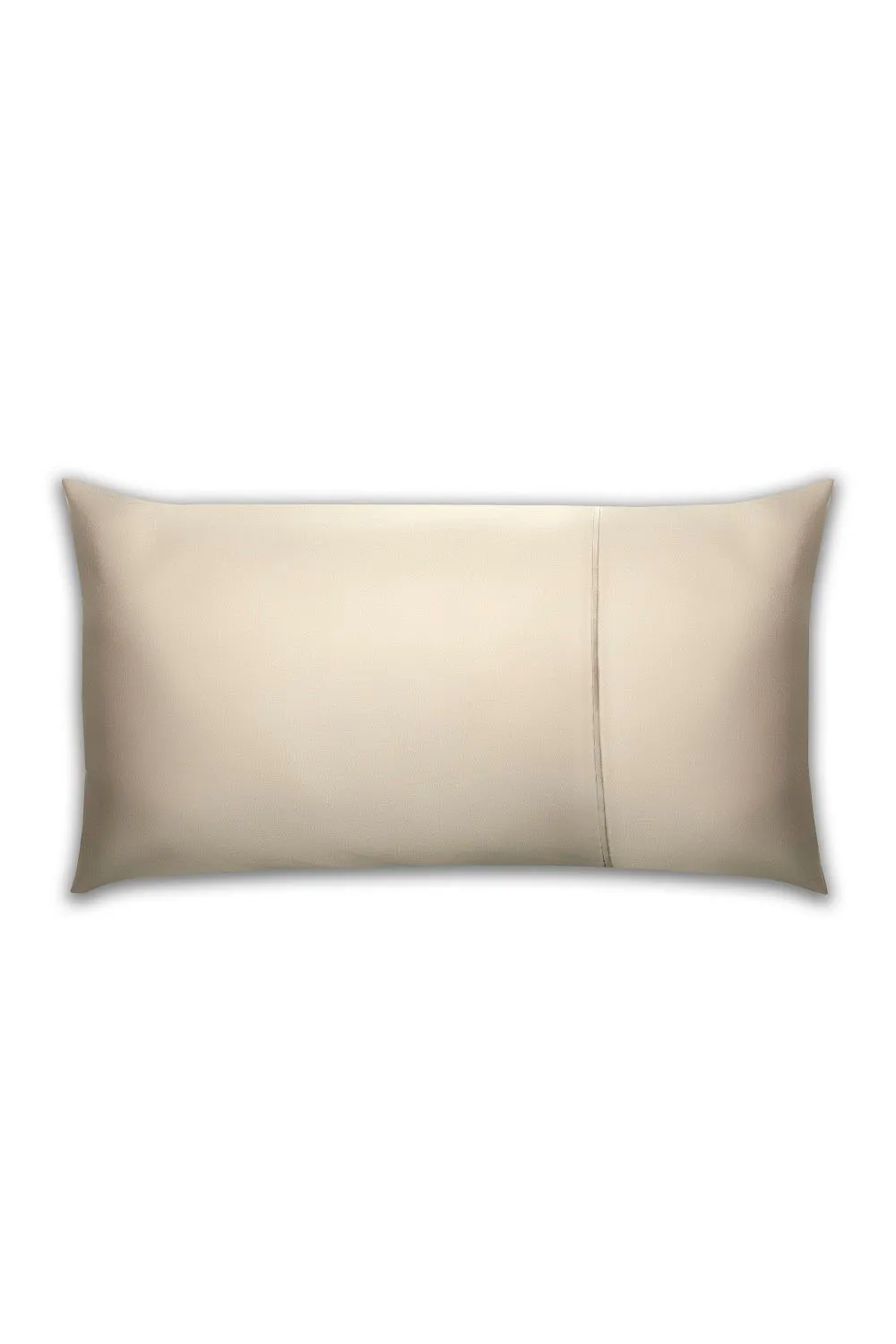 Belledorm Pima Cotton Sateen 450 Thread Count Bolster Pillowcase in Beige 1