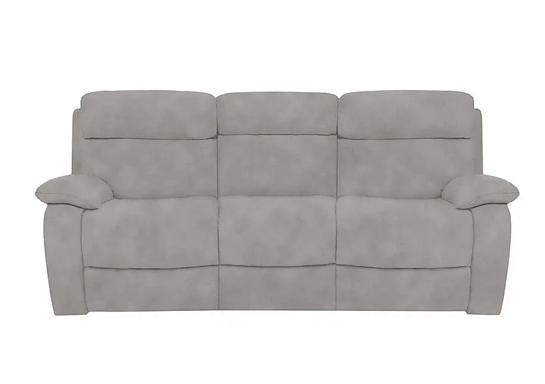 Moreno 3 Seater Fabric Power Recliner Sofa with Power Headrests - R18 Beige