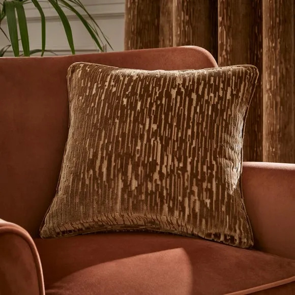 Sasha Cut Velvet Square Cushion