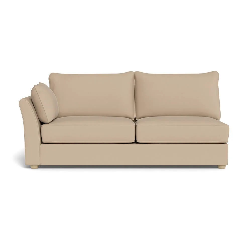 Heal's Tailor Large Unit Left Hand Facing Capelo Linen-Cotton Bamboo Natural Beech Feet 1