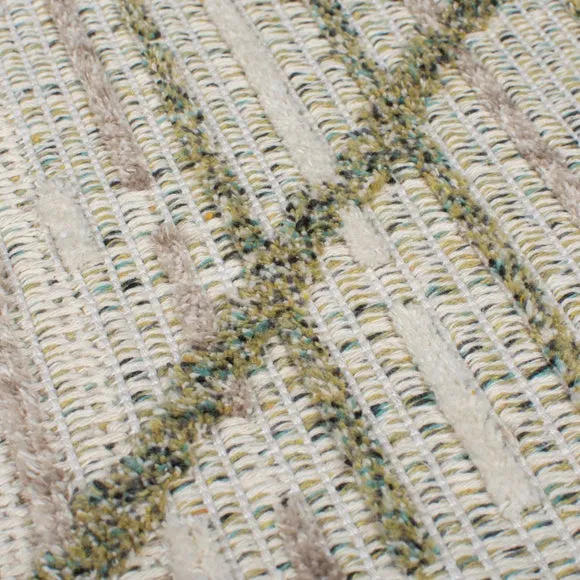 Edited Life Diamond Tuft Textured Washable Rug 2