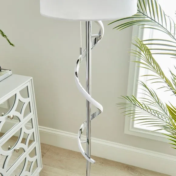 Palais 2 Light Metal Floor Lamp 3