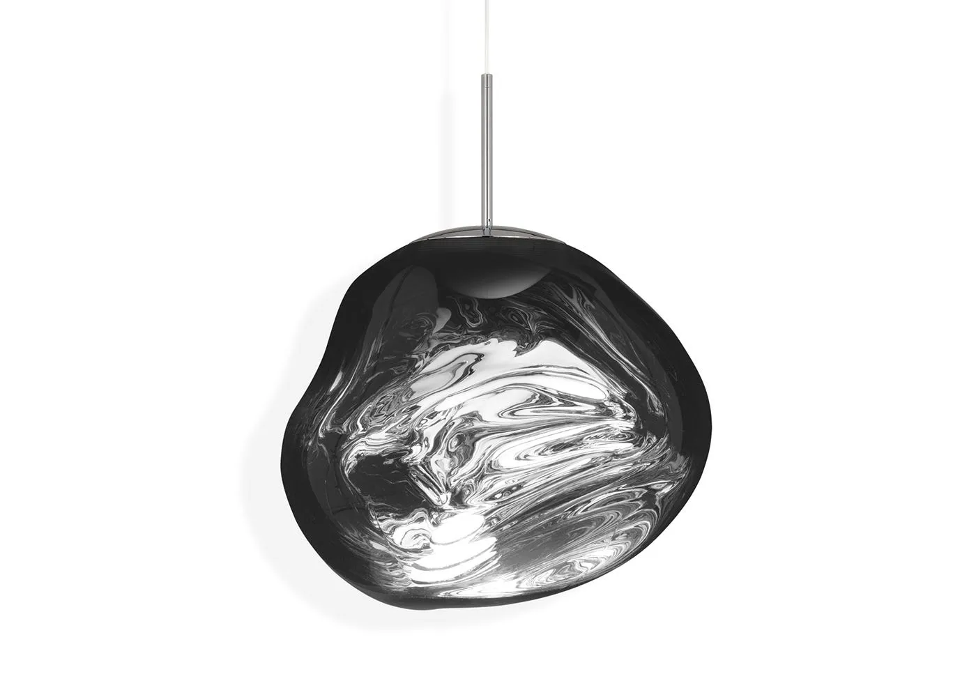 Tom Dixon Melt Pendant Chrome Standard LED