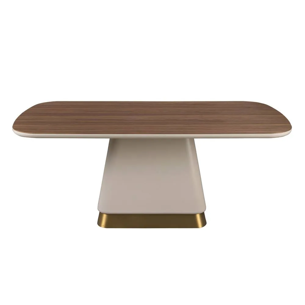 Angel Cerda Model Walnut Rectangular Dining Table, 200x95x76 cm 2