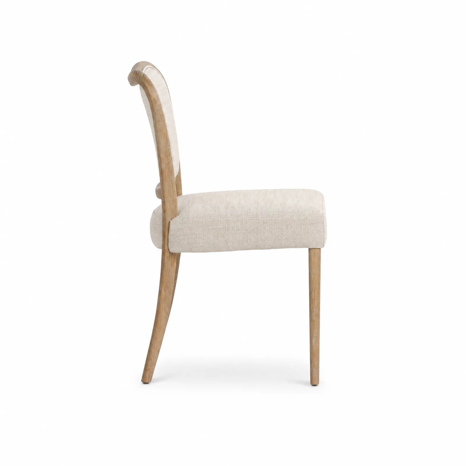 Anley Dining Chair, Neutral Fabric | Barker & Stonehouse 4