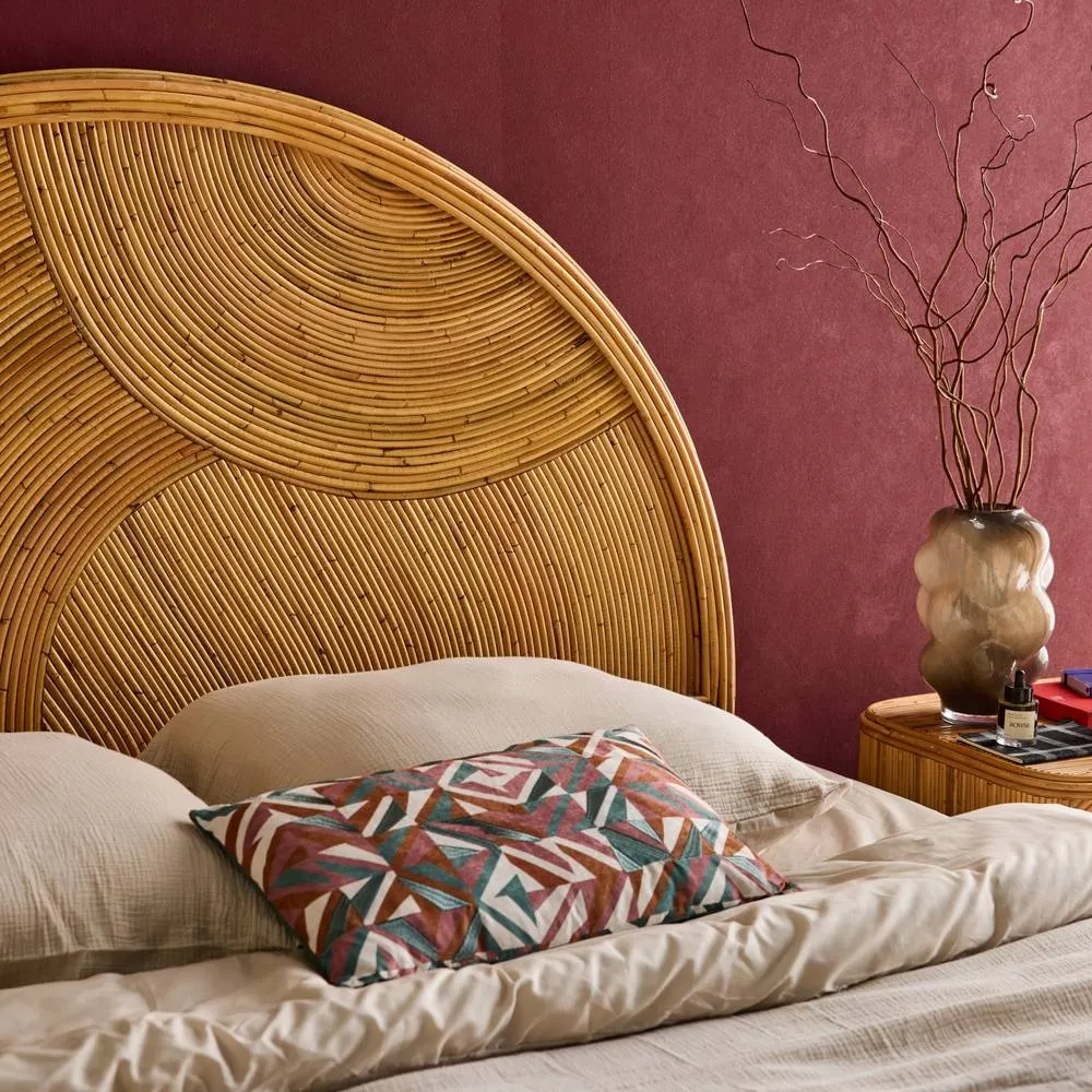 sweeek Natural rattan headboard in Beige