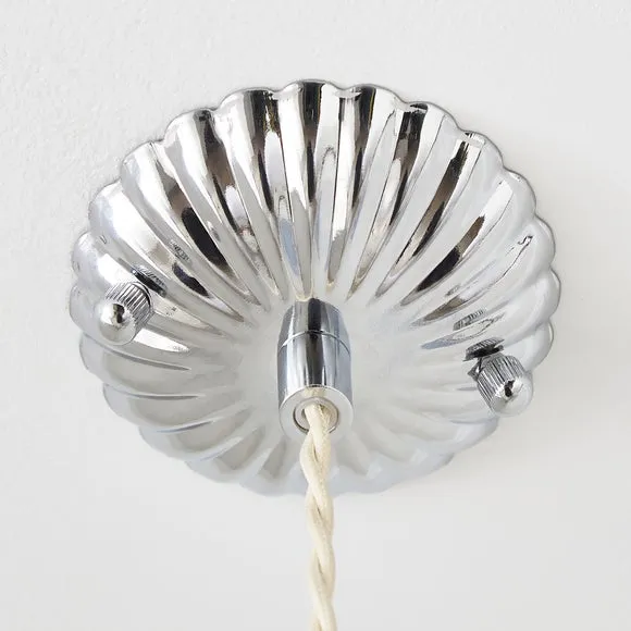 Scalloped Adjustable Flex Ceiling Light Cable 3