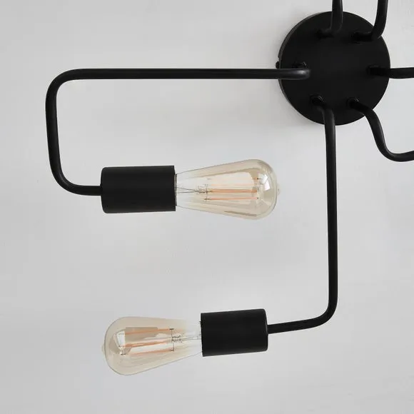 Kacy 6 Light Semi Flush Ceiling Light 3