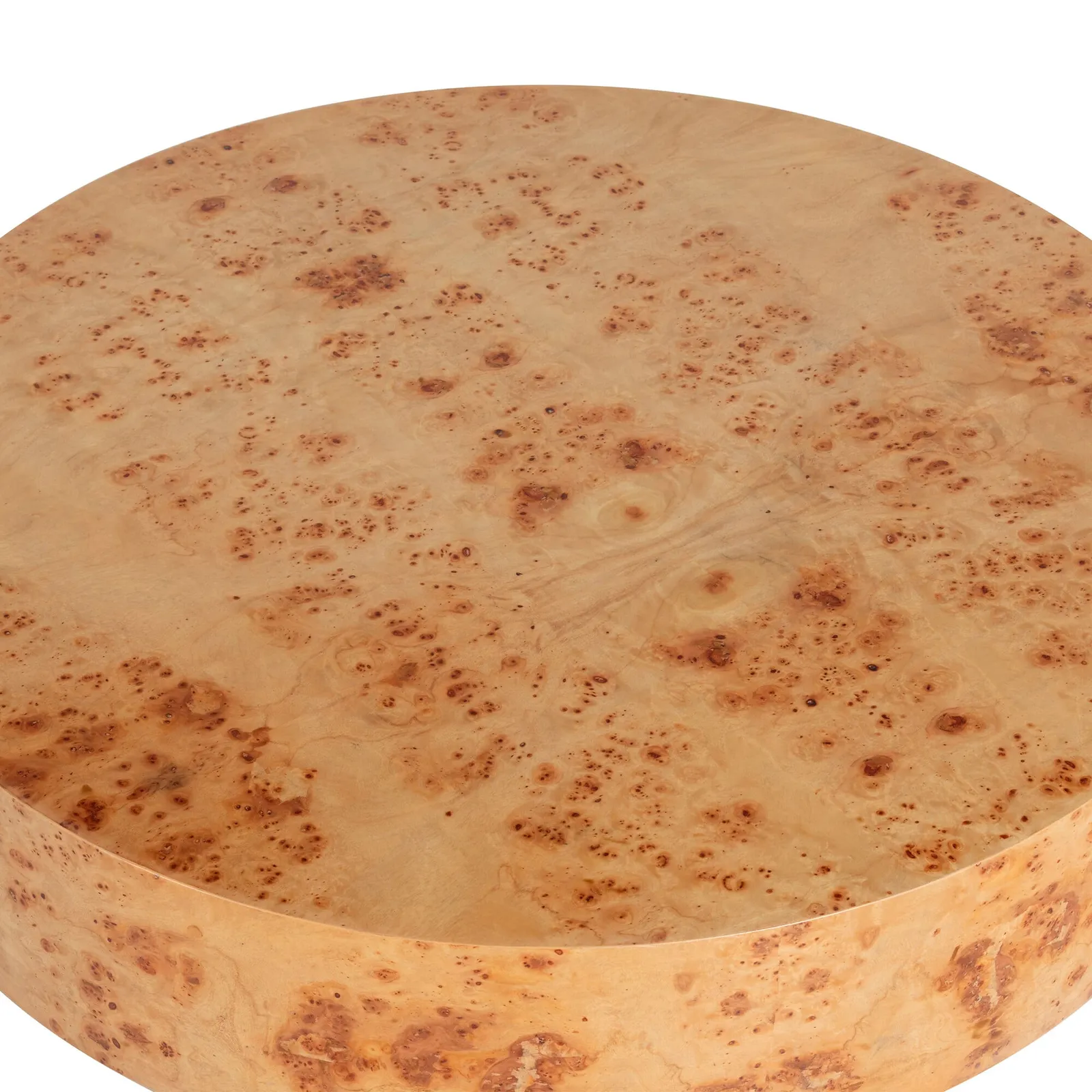 Castile Coffee Table, Round, Neutral Wood | Barker & Stonehouse 5