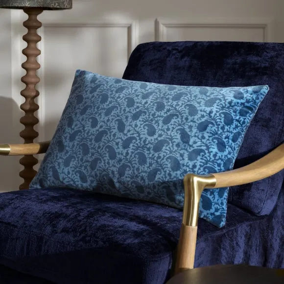 Boteh Luxurious Velvet Rectangular Cushion