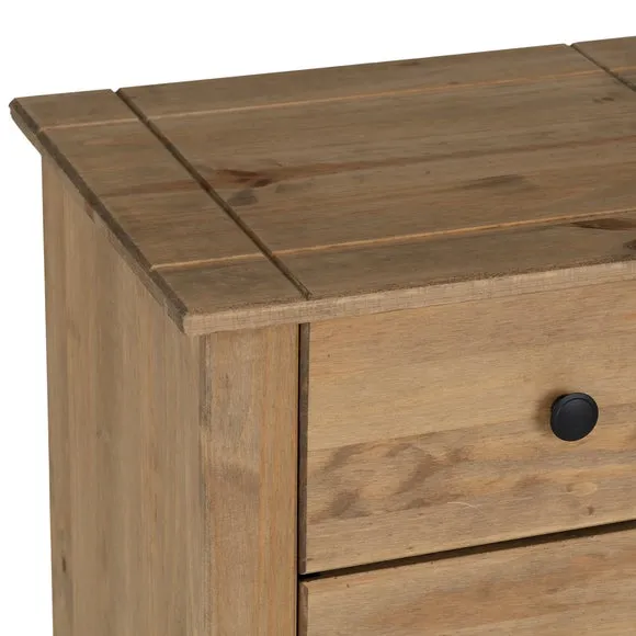 Panama 5 Drawer Chest, Pine 5
