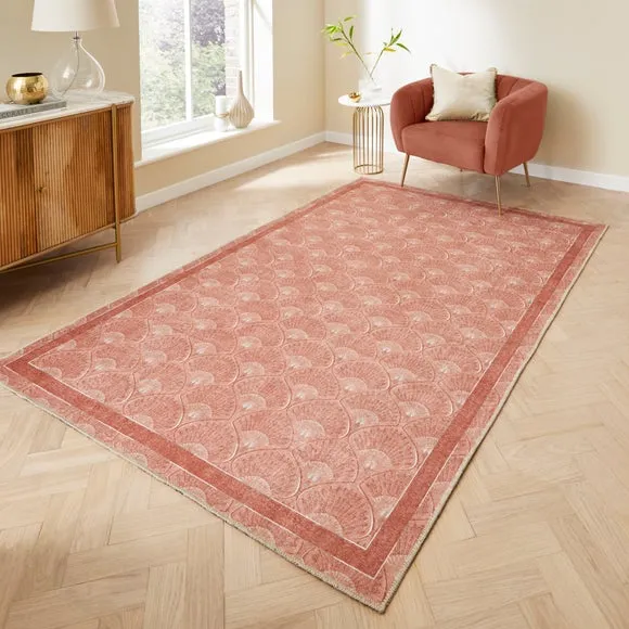 Catherine Lansfield Deco Peacock Rug 1