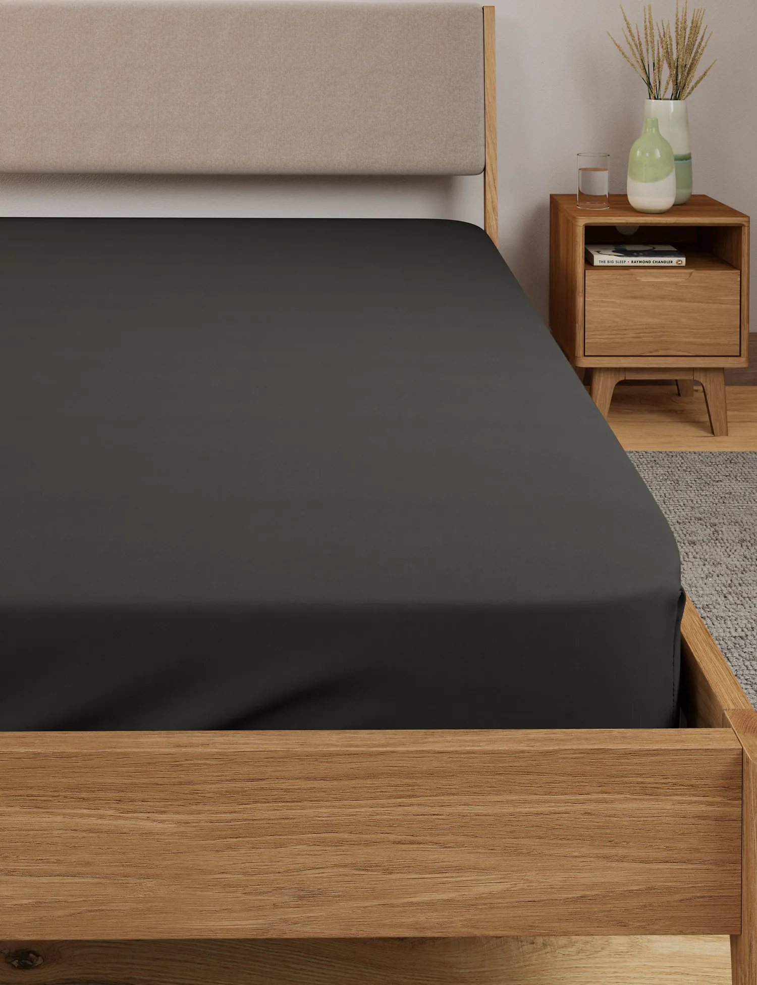 M&S Body Sensor™ Pure Cotton Fitted Sheet