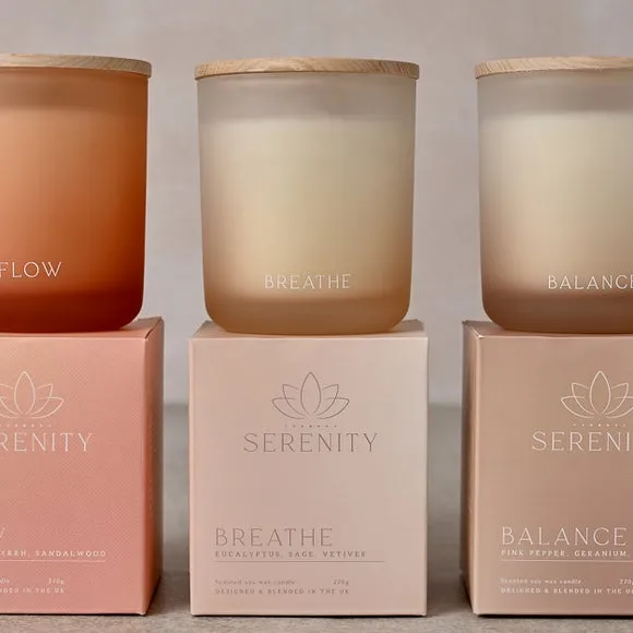 Serenity Flow Bergamot Myrrh & Sandalwood Candle 5