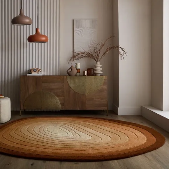 Puddle Ombre Wool Rug 1