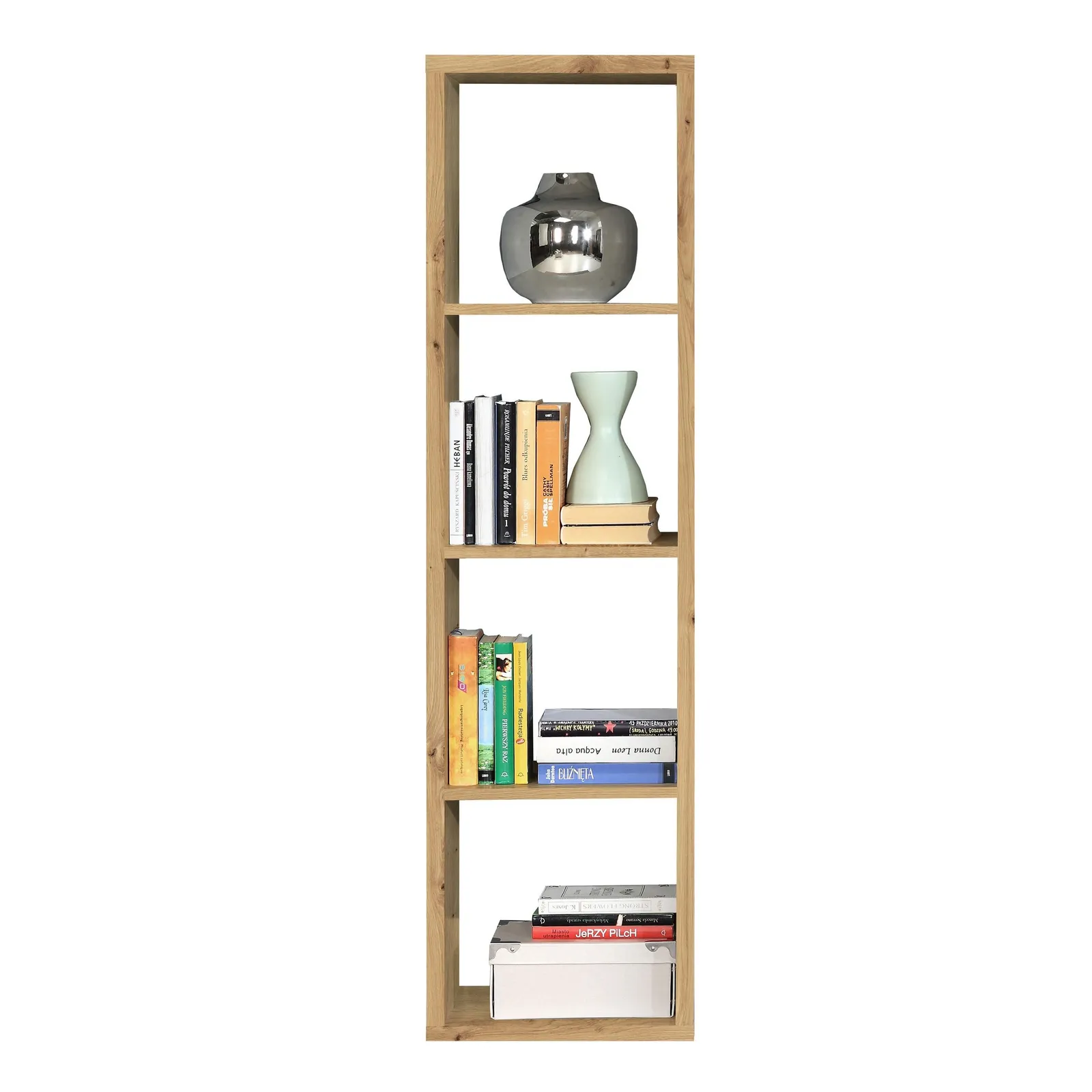 Furniture To Go Mauro 3 Shelves Storage Unit in in Brown 4