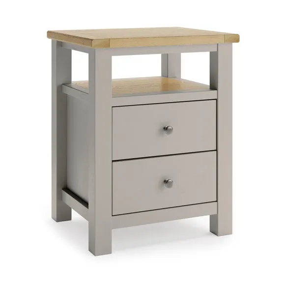 Olney 2 Drawer Bedside Table 5