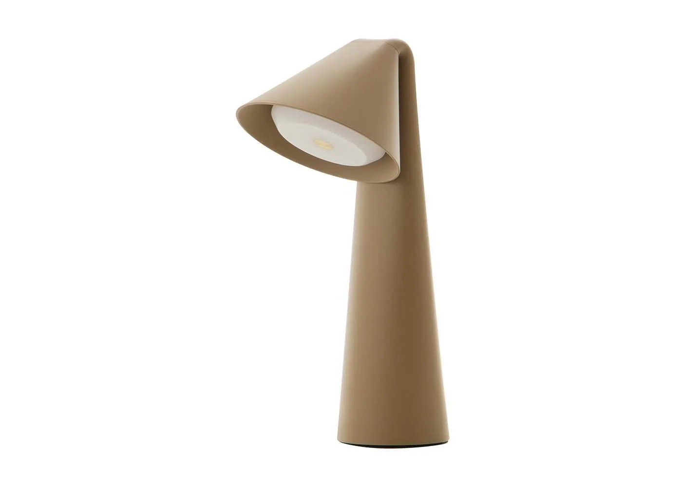 Frandsen Ami LED Portable Table Lamp Chocolate Clay 2