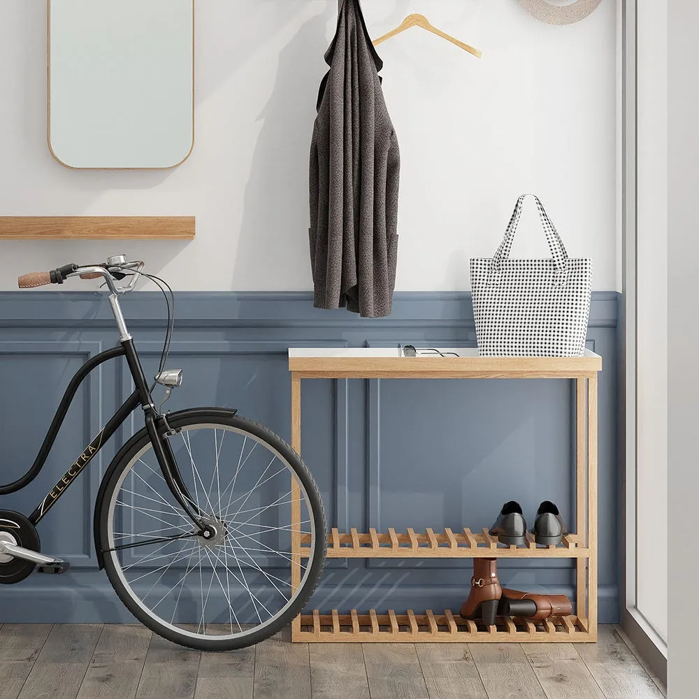 Wireworks Hello Storage Table Oak 4