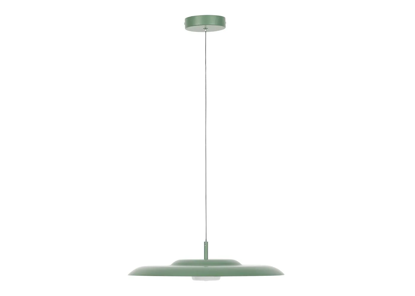 Heal's Diner LED Metal Pendant Light Large Sage