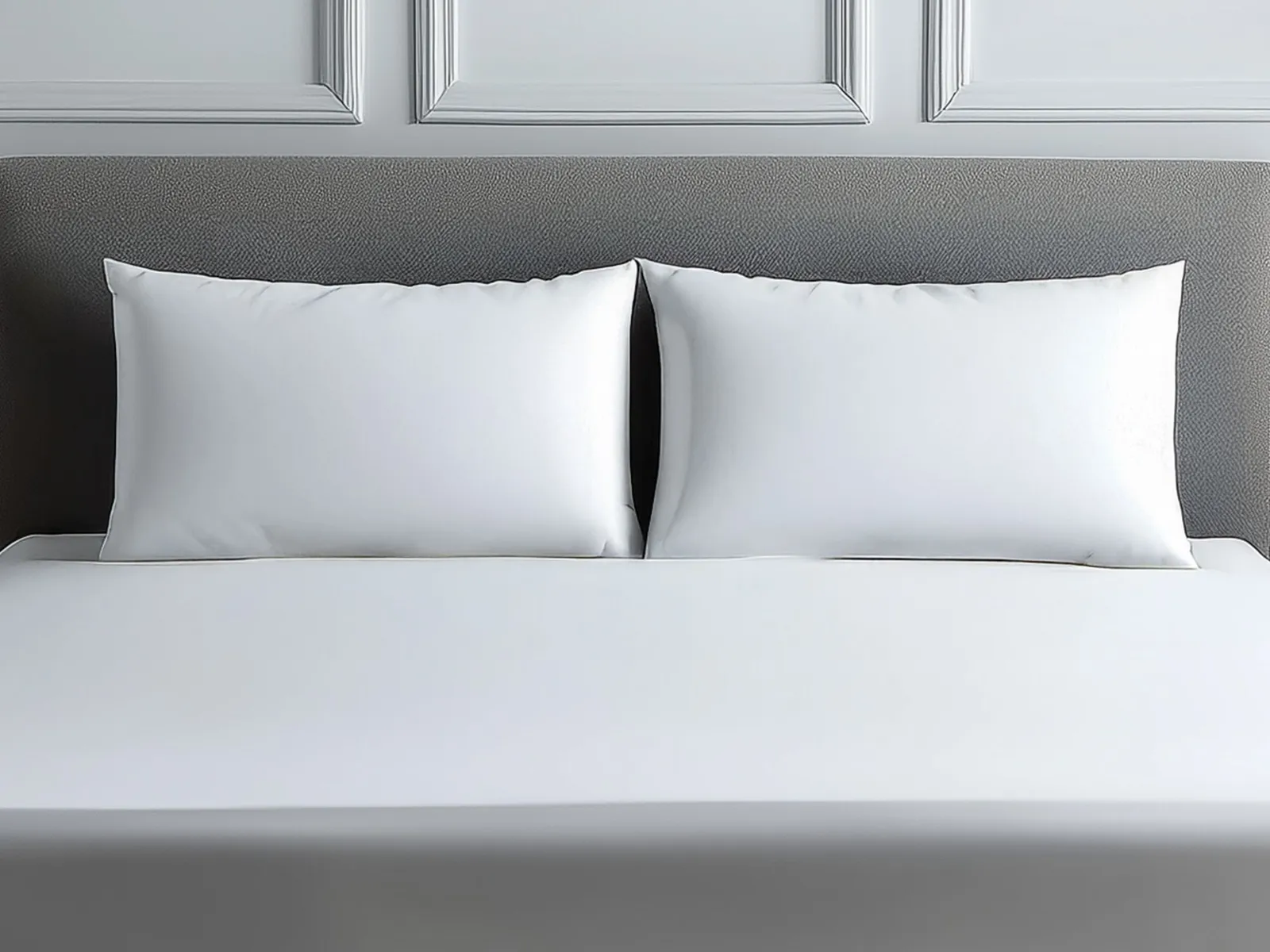 Snug City Luxury 200TC Housewife Pillowcase Pair Soft Feel in White
