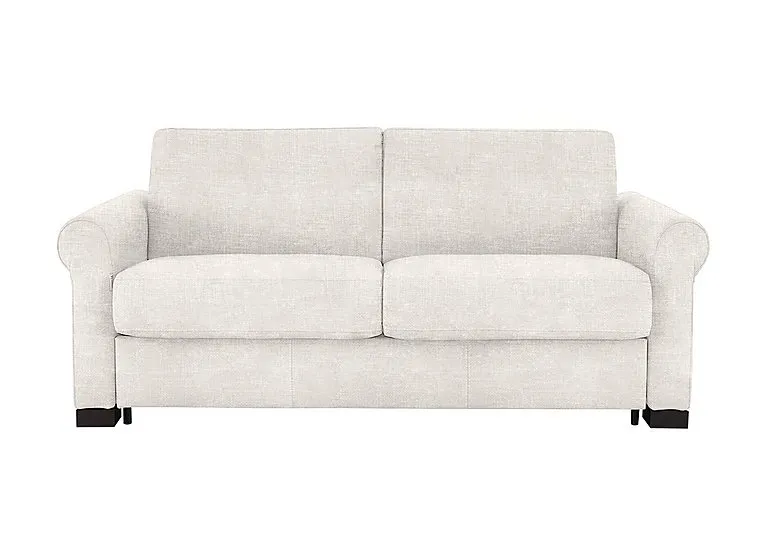 Alcova 2.5 Seater Fabric Sofa Bed with Scroll Arms