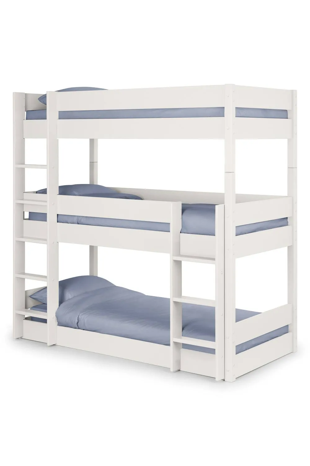 Julian Bowen Trio 3 Tier Triple Bunk Bed in White 2